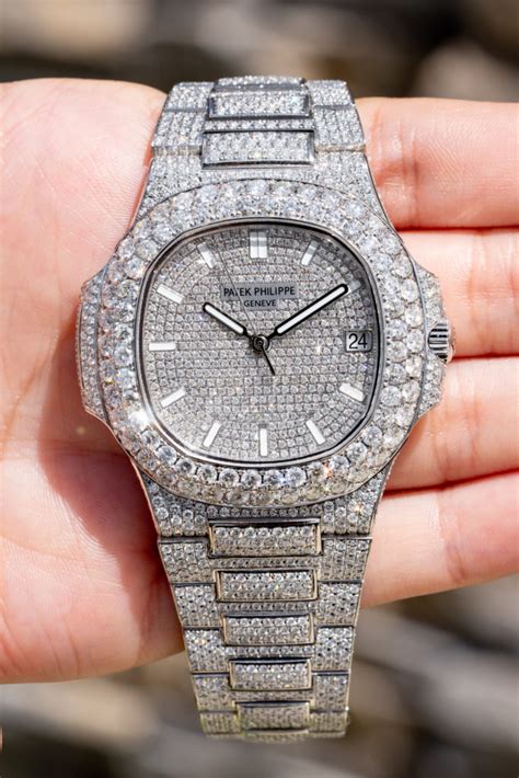 watches that look like patek philippe nautilus|patek philippe nautilus full diamond.